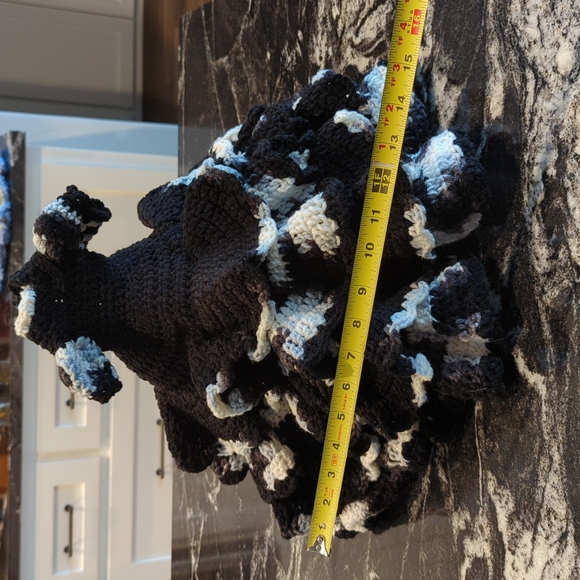 Doll Dress Vintage Handmade Layered/Tiered Crochet. Doll not included! - Picture 5 of 10